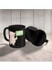Mr. & Mrs. Panda Becher Mathematiklehrerin Herz ohne Spruch in Schwarz