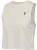 Hummel Top "Hmlhiit Cropped W Muscle Tank Top" in Beige