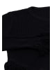 Swirly Damen Strickpullover in Schwarz