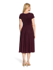 Vera Mont Cocktailkleid im Glitzer-Look in Strong Aubergine