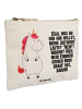 Mr. & Mrs. Panda Schminktasche Einhorn Wut mit Spruch in Weiß