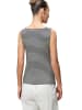 Zero  Streifentop mit U-Bootausschnitt in BlackCream