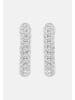 Ethische Diamanten Ohrringe aus 375 Weißgold mit Lab Grown Diamant