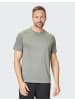 Joy Sportswear Rundhalsshirt JULES in smoky green melange