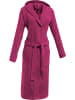 REDBEST Unisex-Bademantel mit Kapuze Chicago in fuchsia