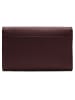 Lazarotti Bologna Leather Clutch Tasche Leder 23 cm in burgundy