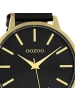 Oozoo Analog-Armbanduhr Oozoo Timepieces schwarz groß (ca. 42mm)