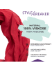 styleBREAKER Seidiger unifarbener Loop in Apricot