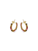 Luxenter Ohrringe Aiel mit 18 Karat Gelbgold-Finish-AIEL