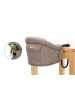 fillikid Tischsitz Flexi Exclusiv in Taupe Melange