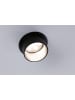 paulmann LED Einbauleuchte Set Gil Coin 1er dimmbar, rund, starr in schwarz/Alu - Ø68mm
