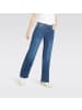 MAC HOSEN Flared Leg Jeans für Damen in blau