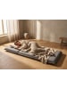 Beliani Einzelsofa DELLEN in Grau - (W) 75 x (H) 72 x (L) 80 cm