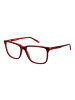 Skechers Männer Optische Fassungen Quadratisch Rot