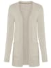 FLASHLIGHTS Strickjacke in beige melange