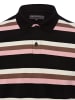 Finshley & Harding Poloshirt in schwarz rosa - 0002