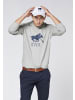 Polo Sylt Hoodie in Grau