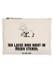 Mr. & Mrs. Panda Beauty Bag Panda Freundschaft mit Spruch in Weiß