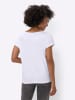 Heine V-Shirt in weiß