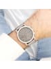 Oozoo Analog-Armbanduhr Oozoo Timepieces grau extra groß (ca. 48mm)