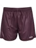 Hummel Verstellbare Taille Kurze Hose Hmlpoly Damen in VINEYARD WINE