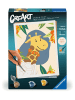 Ravensburger Malprodukte CreArt, Malen nach Zahlen Hello Baby - Giraffe CreArt Adults Trend Ab 12 Jahre in bunt