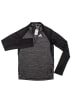 adidas Shirt Training Gym+ 3S 1/4 Zip in Schwarz