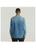 G-Star Raw Langarmhemd in antique blue kyanite