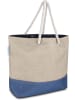 normani Bequeme Sommer-Umhängetasche, Strandtasche in Sea Blue