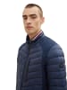 Tom Tailor Steppjacke ohne Kapuze Übergangs Blouson Hybrid Jacke in Dunkelblau