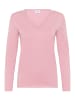SAINT TROPEZ Strickpullover MilaSZ Gerade Passform in Pink Nectar