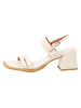 Art in the City  Sandalen creme