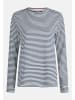 salzhaut Longsleeve ACHTERN Navy-Offwhite