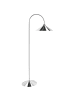 Beliani Stehleuchte SAVEGRE in Silber - (W) 66 x (H) 150 x (L) 40 cm