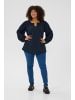 KAFFE curve Langarm-Bluse KClunda Regular fit in Midnight Marine