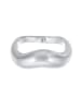 Elli Ring 925 Sterling Silber Wellen in Silber