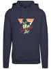 F4NT4STIC Hoodie California Palmen Retro in marineblau