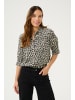 Kaffe Kurzarm-Bluse KAvelana Regular fit in Multi Color Leo Print