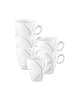 Seltmann Weiden 6er Set Becher mit Henkel Trio Highline 0,3 l in weiß-grau