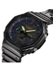 Casio G-Shock Classic AnaDigi Herrenuhr Schwarz/Regenbogen