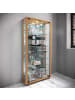 ebuy24 Vitrinenschrank LumoMaxi 11 Buche 59 x 18 cm