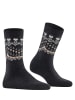Falke Strümpfe Cosy Wool in Black