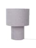 näve Tischleuchte "FLUFFY" in grau - (L)23 cm x (B)23 cm x (H)31 cm