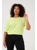 KAFFE curve T-shirt KCmina Loose fit in Lettuce Green