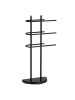 relaxdays Handtuchständer in Schwarz - (B)39 x (H)83 x (T)18 cm