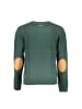 GianMarco Venturi Grüner Baumwoll-Pullover