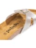 Palado Pantoletten Tinos in Beige Metallic