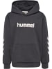 Hummel Kapuzenpullover Hmljr Logo Lebensstil Kinder in EBONY