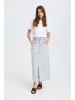 Pulz Denimrock PZRACHEL Skinny fit in Bleached Blue Denim