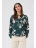 PART TWO Langarm-Bluse SheenaPW Oversize fit in Sea Moss faded Flower Print